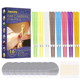 Ear Care Aromatherapy Ear Candle Wax Cleaning Set Relaxing Stress Relief With Plug Candle (Option: 2pcs)
